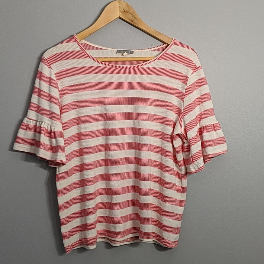 Pleione knit striped top | Size M